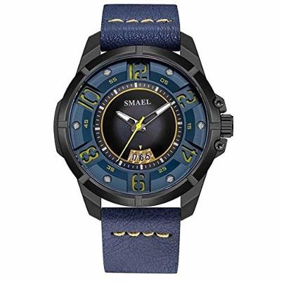 Relógio Masculino à Prova D´ Água Aço Inoxidável 9118 Azul