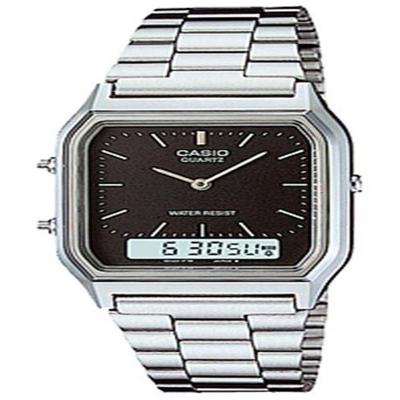 Relógio Casio Vintage Aq-230a-1dmq Prata