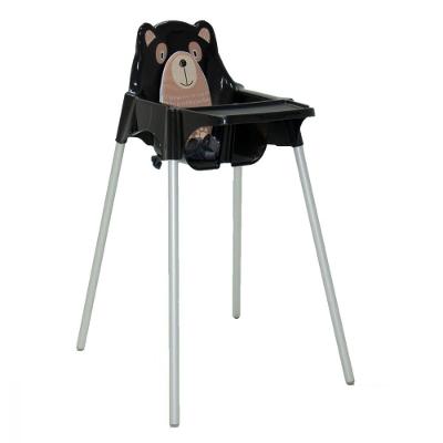 Cadeira Para Refeição Infantil Tramontina Teddy Preto