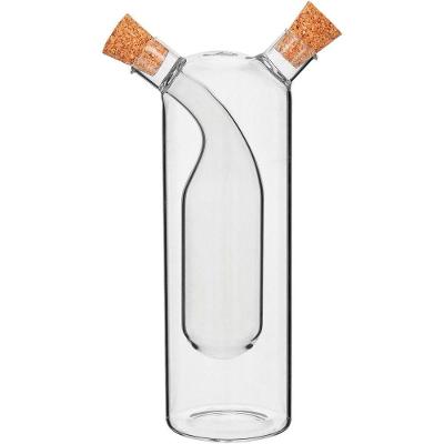 Sauce Galheteiro Azeite / Vinagre 17X10X6Cm 300/75Ml Borosilicato Transp 2 Em 1