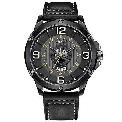 Relógio De Pulso Quartzo Luxuoso 9115 à Prova D´Água