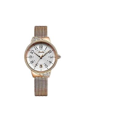 Relogio De Pulso Feminino Sunkta à Prova D' Água Cristal De