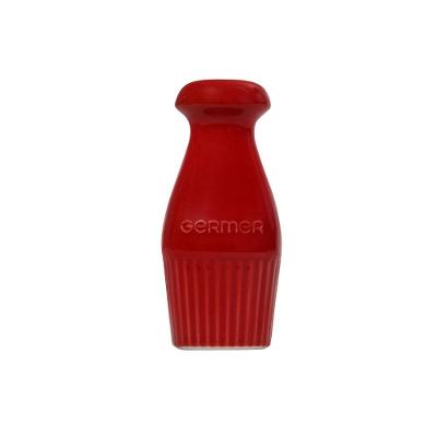 Pimenteiro Em Porcelana Assar E Servir 5,5x13cm Germer Vermelho