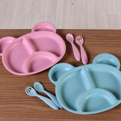 Kit De Alimentação 3 Peças Fibra De Bambu Bene Casa Rosê