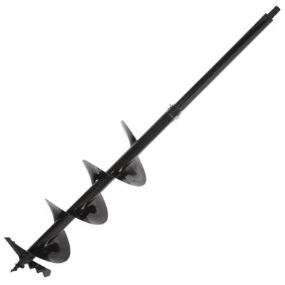 Broca Perfurador De Solo + Alongador 80cm Perfuração