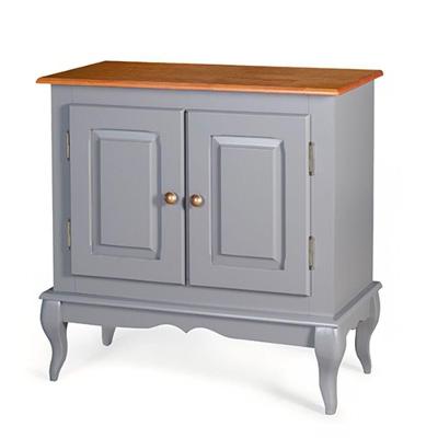 Balcão Para Banheiro 2 Portas Dália M53050 Cor Laca - Cinza