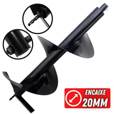Broca Grande Para Perfurador De Solo 80x30cm Com Bitola
