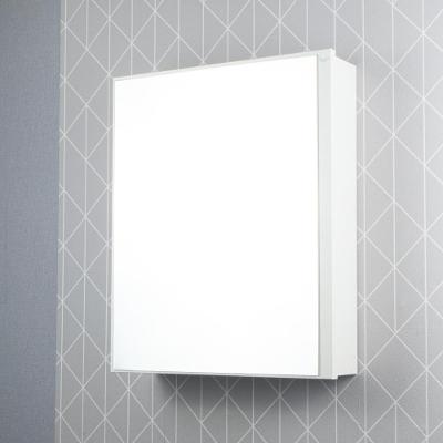 Armário Para Banheiro Com Espelho Luxor Branco 34cm
