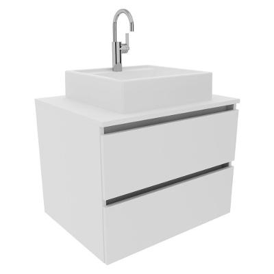 Gabinete Com Cuba Para Banheiro Bn3600x07 Branco