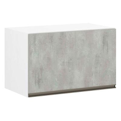 Armário Basculante 60cm 1 Porta Branco Polar C/Concreto