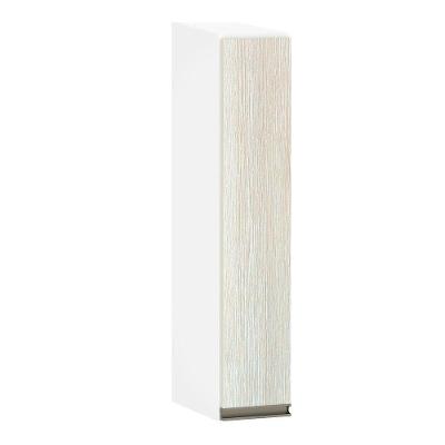 Armário Aéreo 15cm 1 Porta Pérola Branco Polar C/Legno