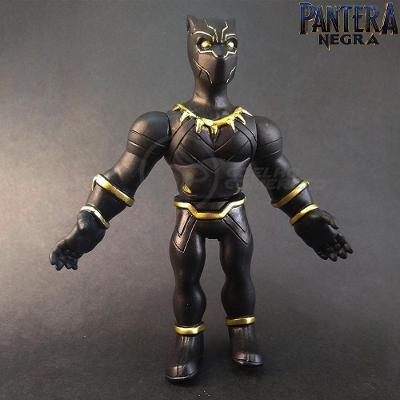 Kit Boneco Pantera Negra Marvel 16Cm + Caneca 350Ml