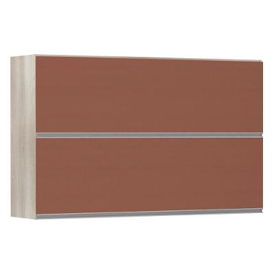 Armário Basculante Duplo 120cm 2 Portas Lis Legno Crema