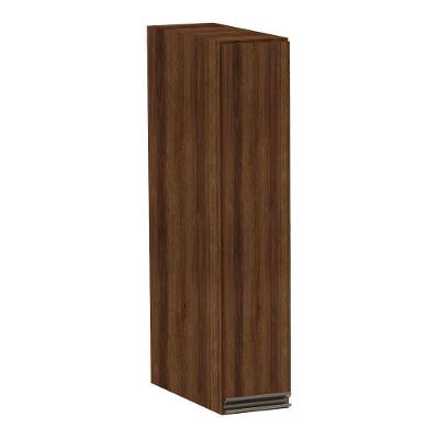 Armário Aéreo 15cm 1 Porta Nogueira