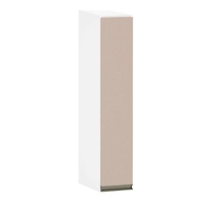 Armário Aéreo 15cm 1 Porta Pérola Branco Polar C/Connect