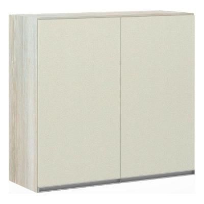 Armário Luciane 80cm 2 Portas Lis Legno Crema C/Kashmir