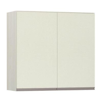 Armário Luciane 80cm 2 Portas Luci Legno Crema C/Kashmir