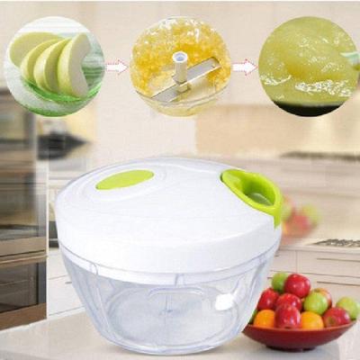 Mini Processador De Alimentos Manual Triturador Alho Legumes P