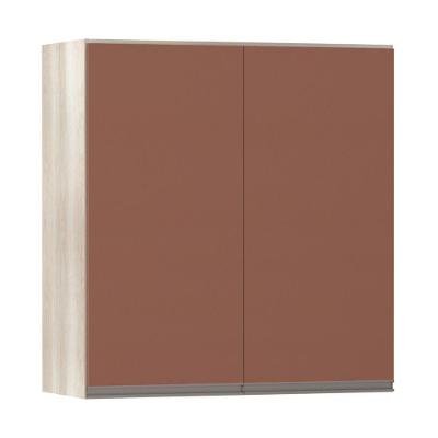Armário Luciane 70cm 2 Portas Luci Legno Crema C/Gaia