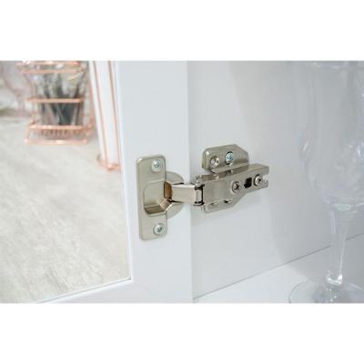 Armário Aéreo Cozinha Modulado Americana c/ 2 Portas 80cm Cinza - Henn