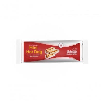 Sacos Plásticos Para Mini Hot Dog - 14Cm X 10Cm