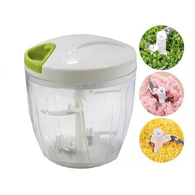 Processador Triturador Manual De Alimentos 900ml Com 5 Lâminas 900ml G