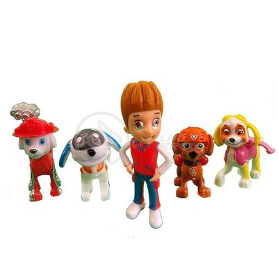 Kit 5 Bonecos Patrulha Canina Com 4 Skat Robo Dog 23