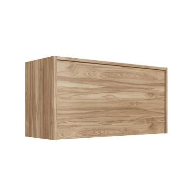 Aéreo 80cm 1 Porta Com Porta Pratos Maldivas Decibal Carvalho Oak