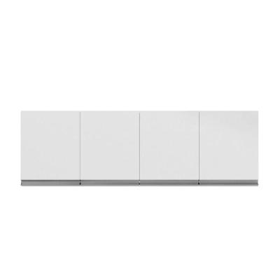 Armário Aéreo Andréia Para Cozinha Com 4 Portas 150 Cm Branco