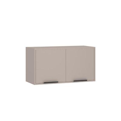 Armário Aéreo 80cm 2 Portas Stylo Luciane Móveis Cinammon
