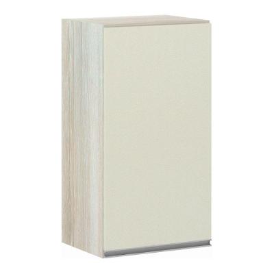 Armário Luciane 40cm 1 Porta Lis Legno Crema C/Kashmir