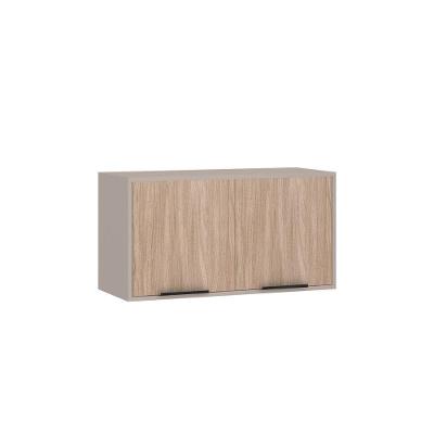 Armário Aéreo 80cm 2 Portas Stylo Luciane Móveis Cinammon-cumaru