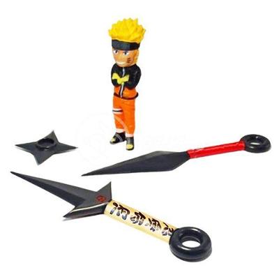 Kit Boneco Action Figure Anime Uzumaki Naruto + ....