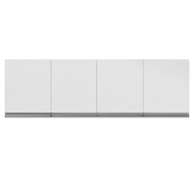 Armário De Cozinha Aereo 4 Portas 160cm Andréia Branco - Ajl Móveis