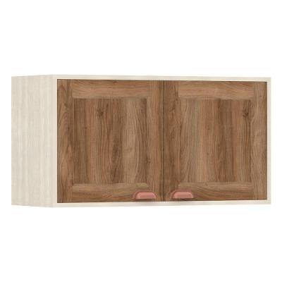 Armário Aéreo 80 Cm 2 Portas Sofia Pátina Ff C/Moscatto Ff
