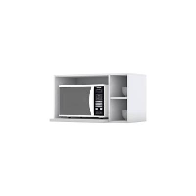 Armário Aéreo Para-Ondas 02 Nichos 80Cm Branco Hp