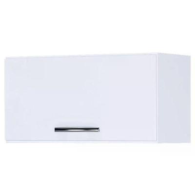 Armario Aereo Basculante 60 Cm Branco Reajl Moveis Branco