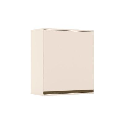 Armário Aéreo Cozinha Modulado Connect c/ 1 Porta 60cm Off White - Henn