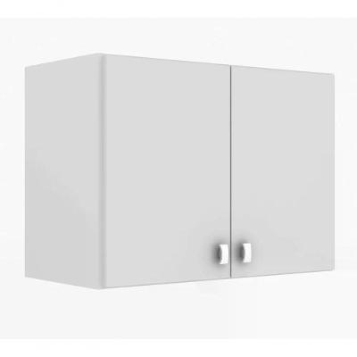Armário Aéreo Para Lavanderia 02 Portas Multiuso Branco