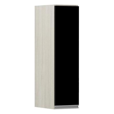 Armário Luciane 20cm 1 Porta Lis Legno Crema C/Preto Tx