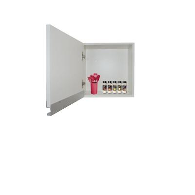 Armário Aéreo 1 Porta Branco Em Mdf