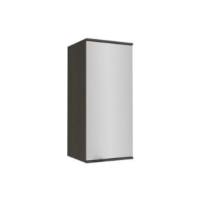 Armário Aéreo Nox 1 Porta Onix/steel 40cm