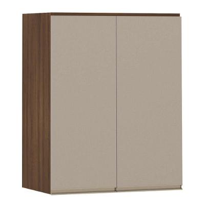 Armário Para Cozinha 60 Cm 2 Portas Dourado Com Connect