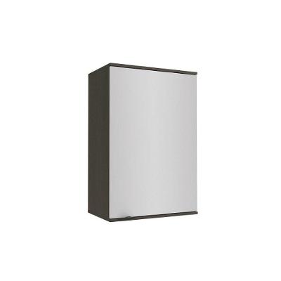 Armário Aéreo Nox 1 Portas Onix/steel 60 Cm
