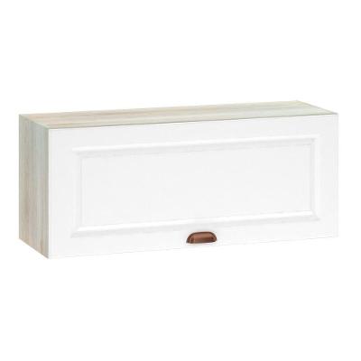 Armário Aéreo 90 Cm 1 Porta Legno Crema Com Branco Pet