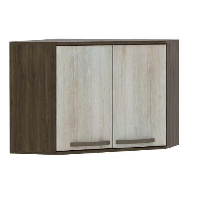 Armário Aéreo Canto Diagonal 74cm X 74cm 2 Portas