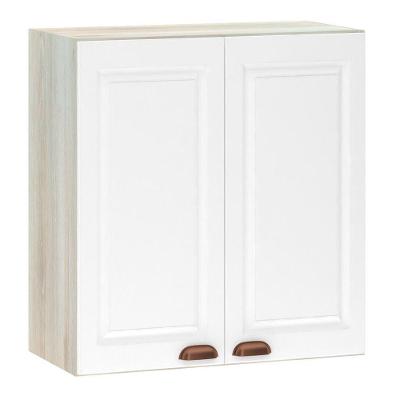 Armário Aéreo 70 Cm 2 Portas Legno Crema Com Branco Pet