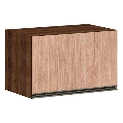 Armário Para Cozinha 60 Cm 1 Porta Dourado Com Cumaru
