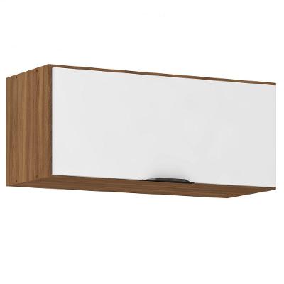 Armário Aéreo 1 Porta 70cmFirenze Amêndola Branco 94101
