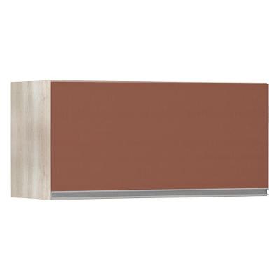 Armário Basculante 80cm 1 Porta Lis Legno Crema C/Gaia